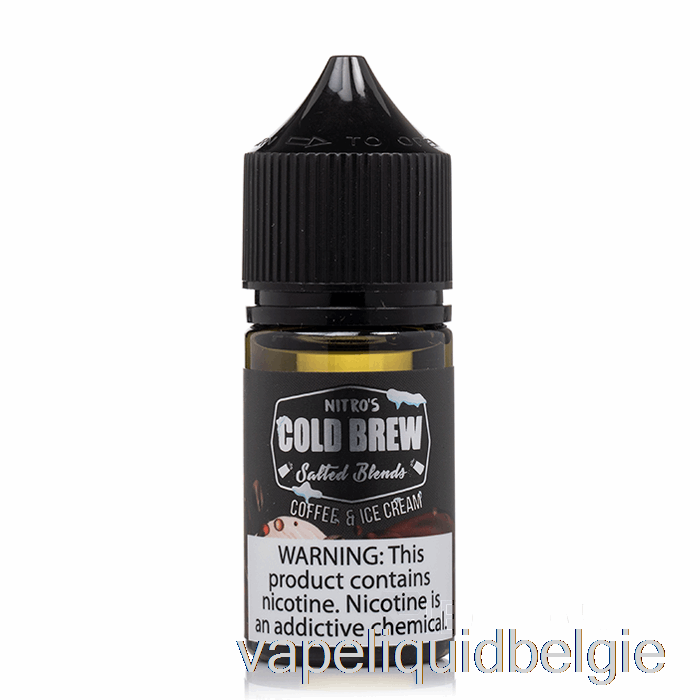 Vape België Koffie En Ijs - Nitros Koude Brouwzouten - 30ml 25mg